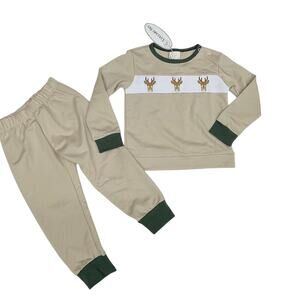 NWT (Please Read) Lullaby Set 4T Green Deer Playset